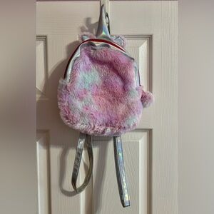 Unicorn Plush Mini Backpack